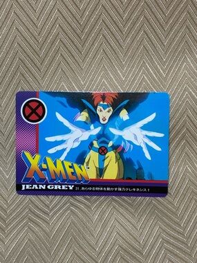 Jean Grey -1994 Marvel X-Men Japanese Collectible Card -
